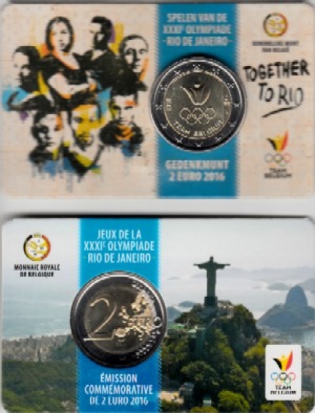 2 Euro Belgien 2016