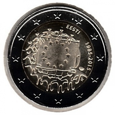 2 Euro Estland 2015
