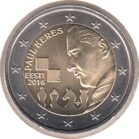 2 Euro Estland 2016