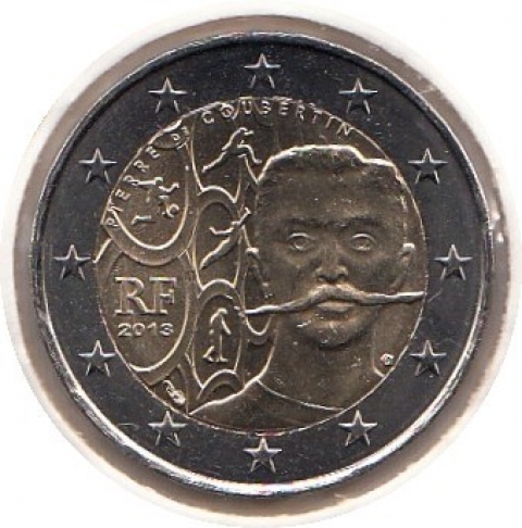 2 Euro Frankreich 2013