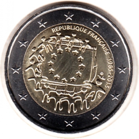2 Euro Frankreich 2015