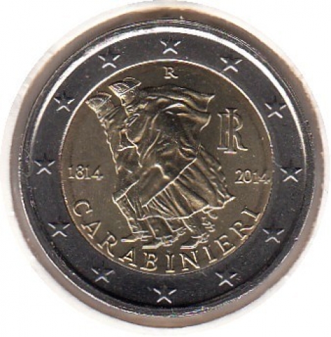 2 Euro Italien 2014