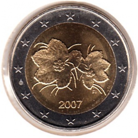 2 Euro Kursmünze Finnland 2007