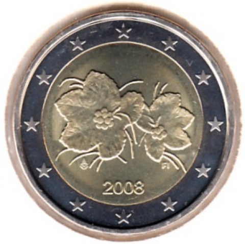 2 Euro Kursmünze Finnland 2008