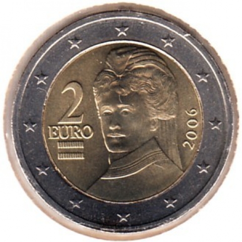 2 Euro Kursmünze Österreich 2006