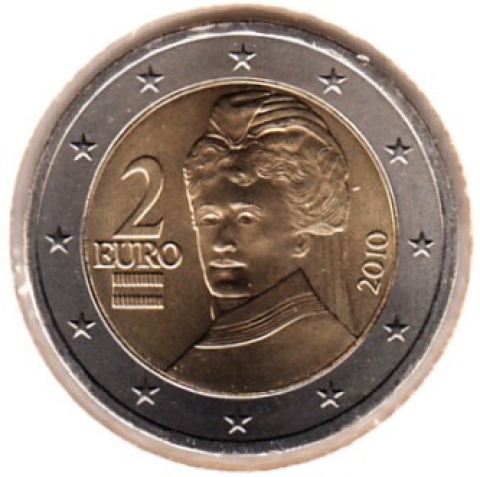 2 Euro Kursmünze Österreich 2010