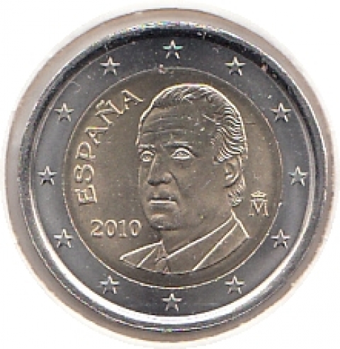 2 Euro Kursmünze Spanien 2010