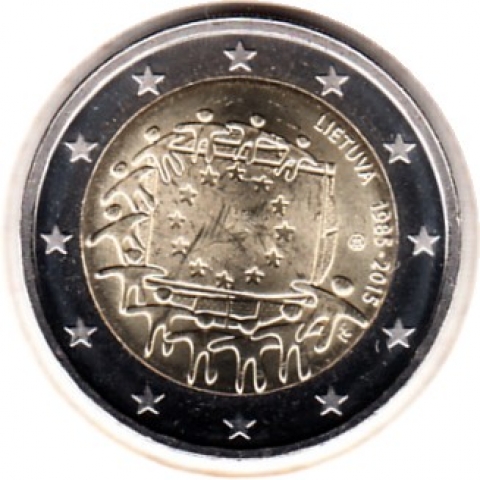 2 Euro Litauen 2015