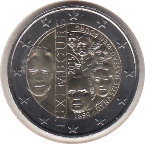 2 Euro Luxemburg 2015