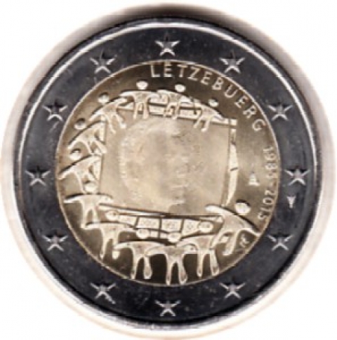 2 Euro Luxemburg 2015