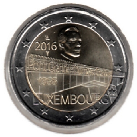 2 Euro Luxemburg 2016