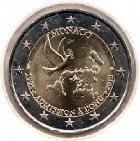 2 Euro Monaco 2013