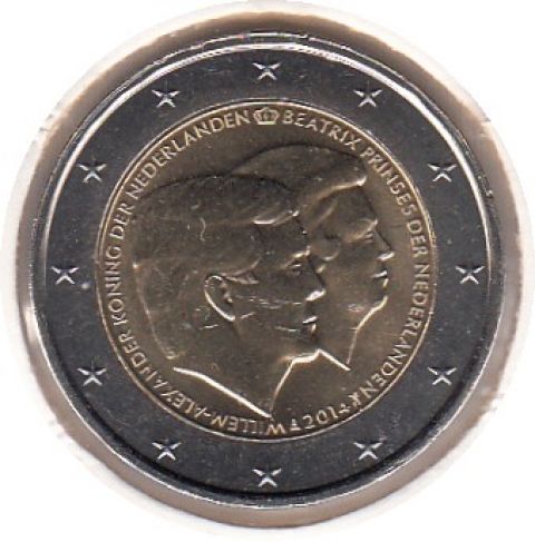 2 Euro Niederlande 2014
