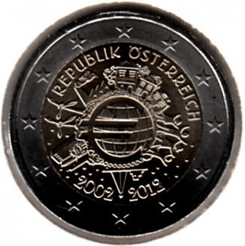 2 Euro Österreich 2012