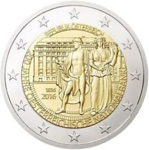 2 Euro Österreich 2016