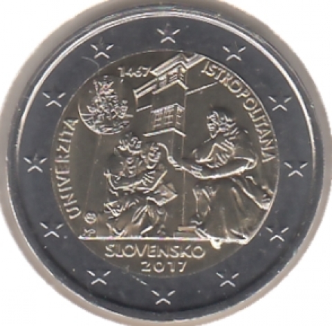 2 Euro Slowakei 2017