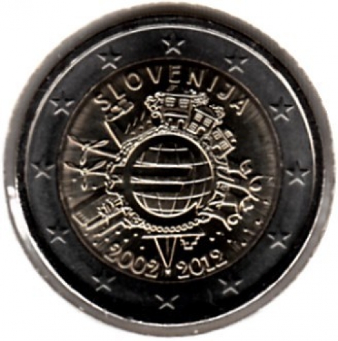 2 Euro Slowenien 2012