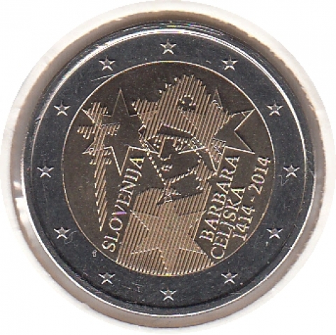2 Euro Slowenien 2014