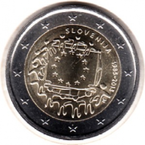2 Euro Slowenien 2015
