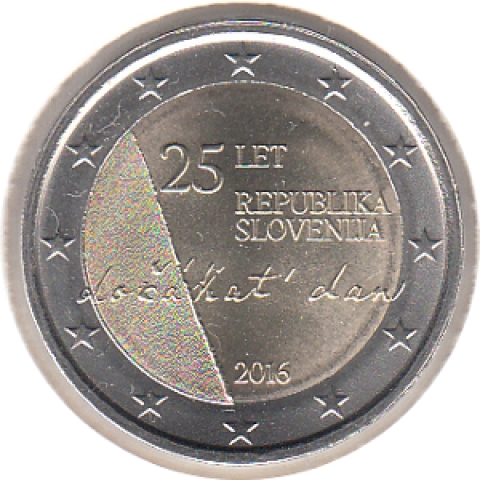 2 Euro Slowenien 2016