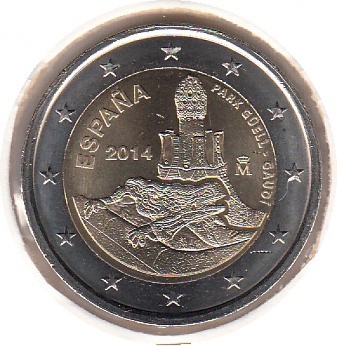 2 Euro Spanien 2014