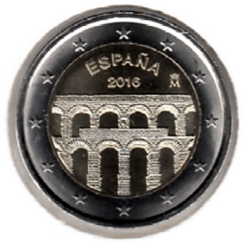 2 Euro Spanien 2016