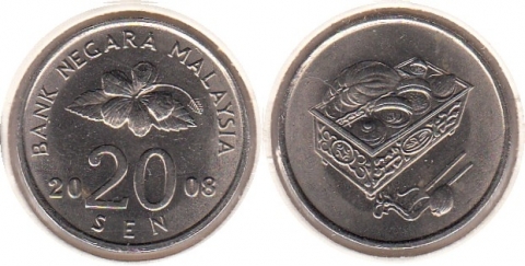 20 Sen Malaysia 2008