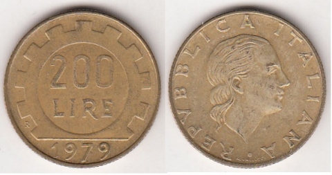 200 Lire Italien 1979