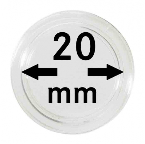 Lindner Münzenkapseln, 20 mm