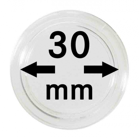 Lindner Münzenkapseln, 30 mm
