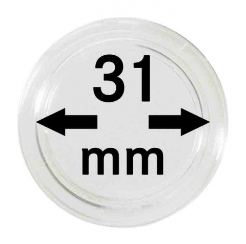 Lindner Münzenkapseln, 31 mm