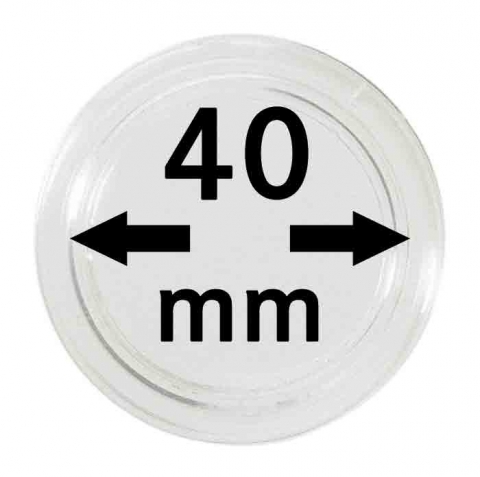 Lindner Münzenkapseln, 40 mm