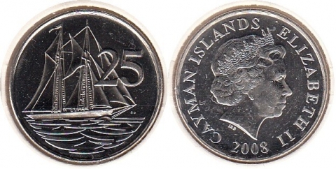 25 Cents Kaimaninseln 2008