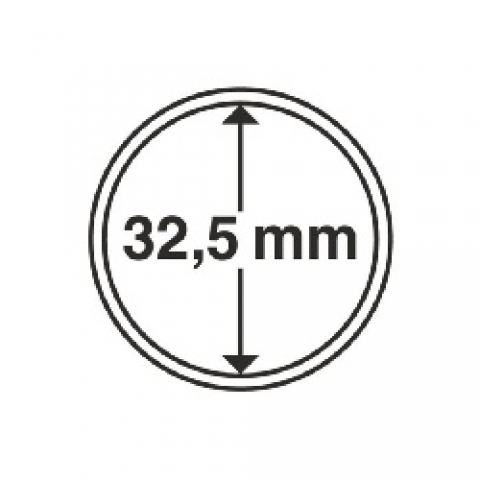 Münzkapseln innen Ø 32,5 mm