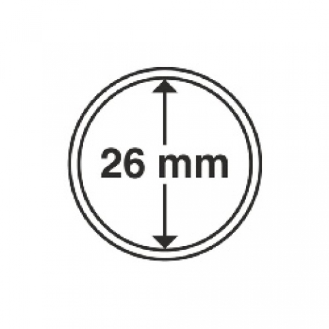 Münzkapseln innen Ø 26 mm