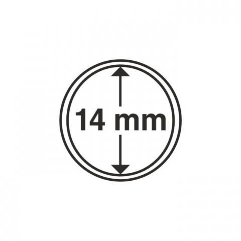 Münzkapseln innen Ø 14 mm