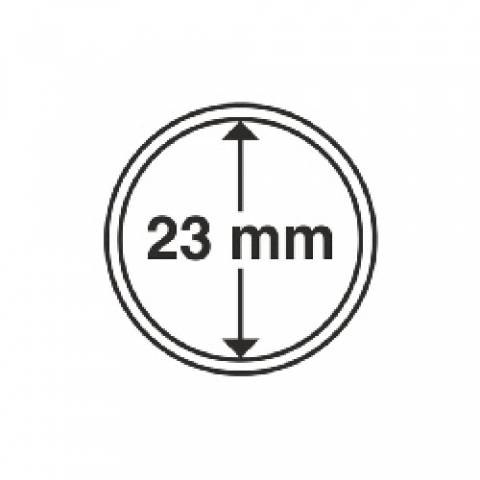 Münzkapseln innen Ø 23 mm