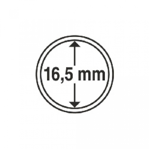 Münzkapseln innen Ø 16,5 mm