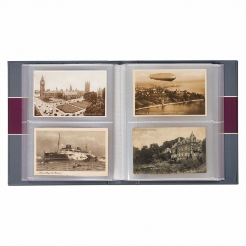 Album für 200 historische Postkarten