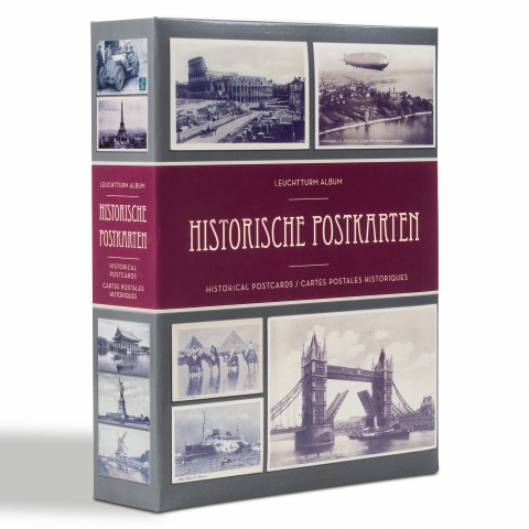 Album für 200 historische Postkarten