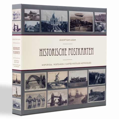 Album für 600 historische Postkarten