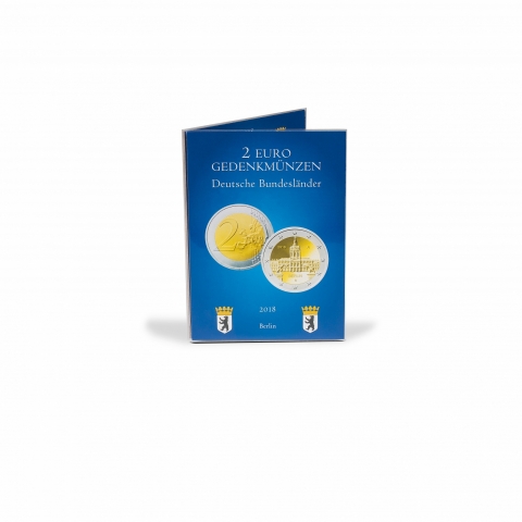 Münzkarte für 2 Euro-Münzen Berlin, Ausgabe 2018