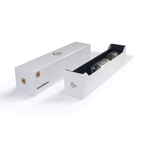INTERCEPT®-Box passend für 25 runde Münzkapseln