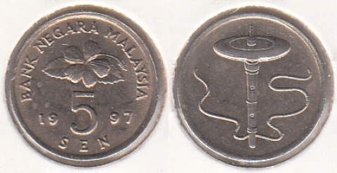 5 Sen Malaysia 1997