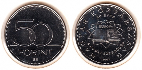 50 Forint Ungarn 2007