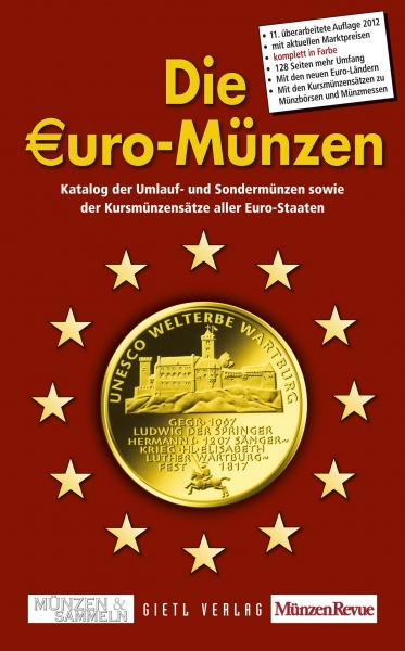 Die Euro-Münzen 2012, in Farbe