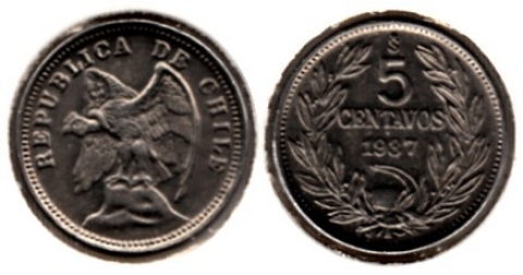 5 Centavos Chile 1937