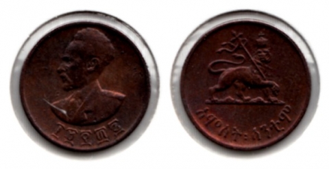 5 Cents Äthiopien 1936