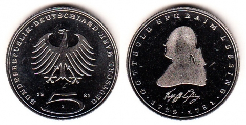 5 DM BRD, J 429