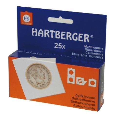 Hartberger® Münzrähmchen selbstklebend Ø 20,0 mm